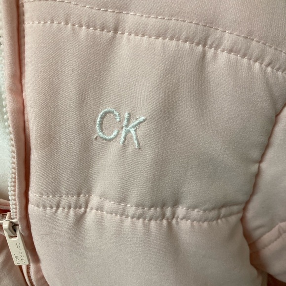 Baby light pink Calvin Klein snow suit - Picture 3 of 4